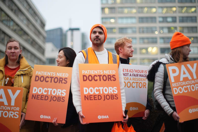 Resident Doctors in England Escalate Pay Dispute with Four Day Strike in June