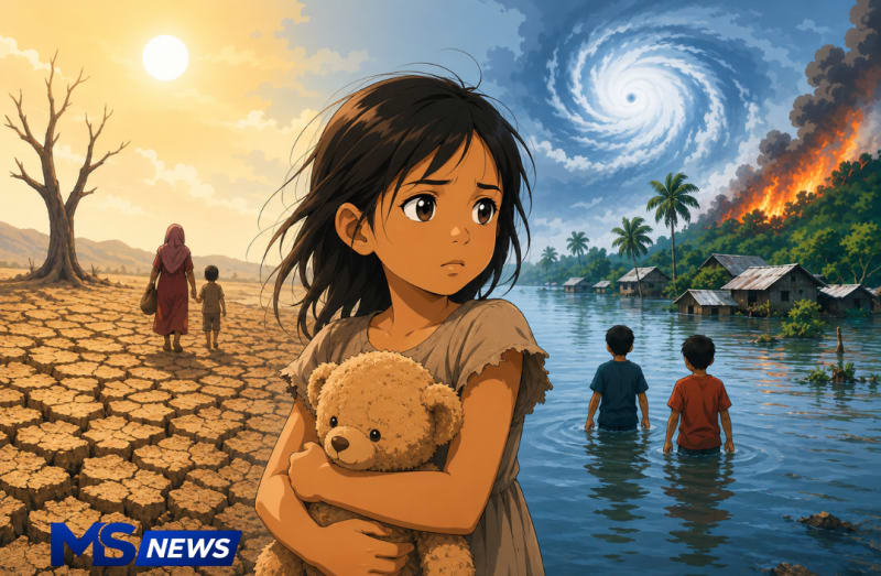 UNICEF Report Reveals Alarming Climate Crisis Impact on Over 1 Billion Children Worldwide