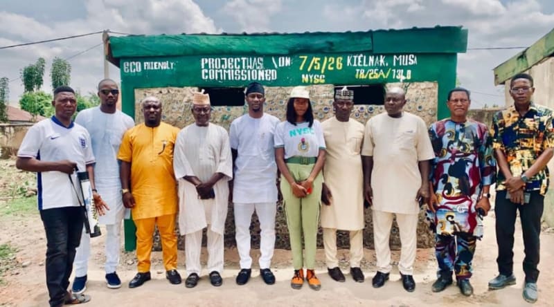 NYSC Corps Member Transforms Plastic Waste into Eco Friendly Toilet: A Model for Sustainable Sanitation in Nigeria