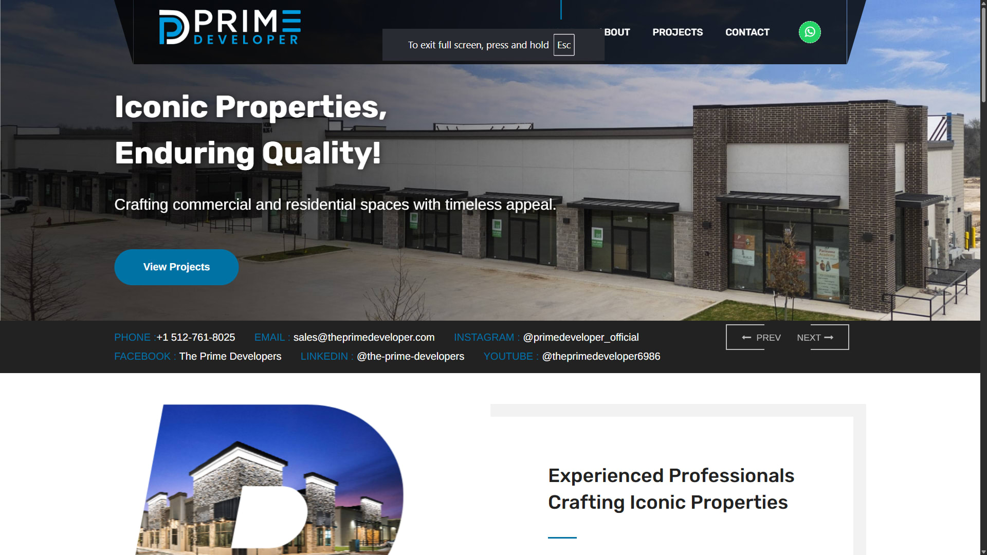 The Prime Developers