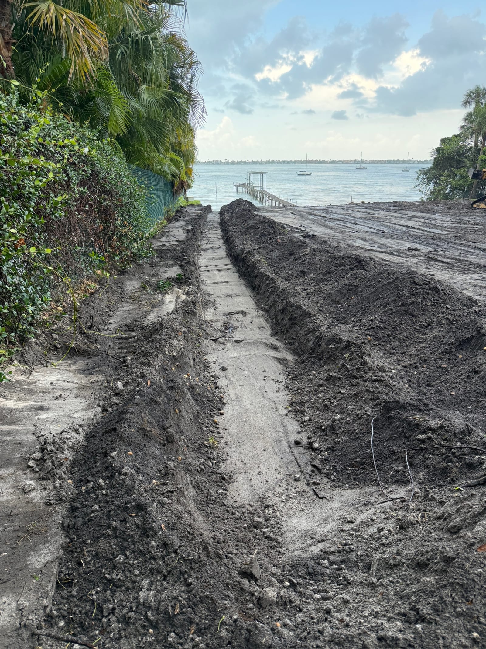 Real AllJax project photography supporting Ditch Clearing work