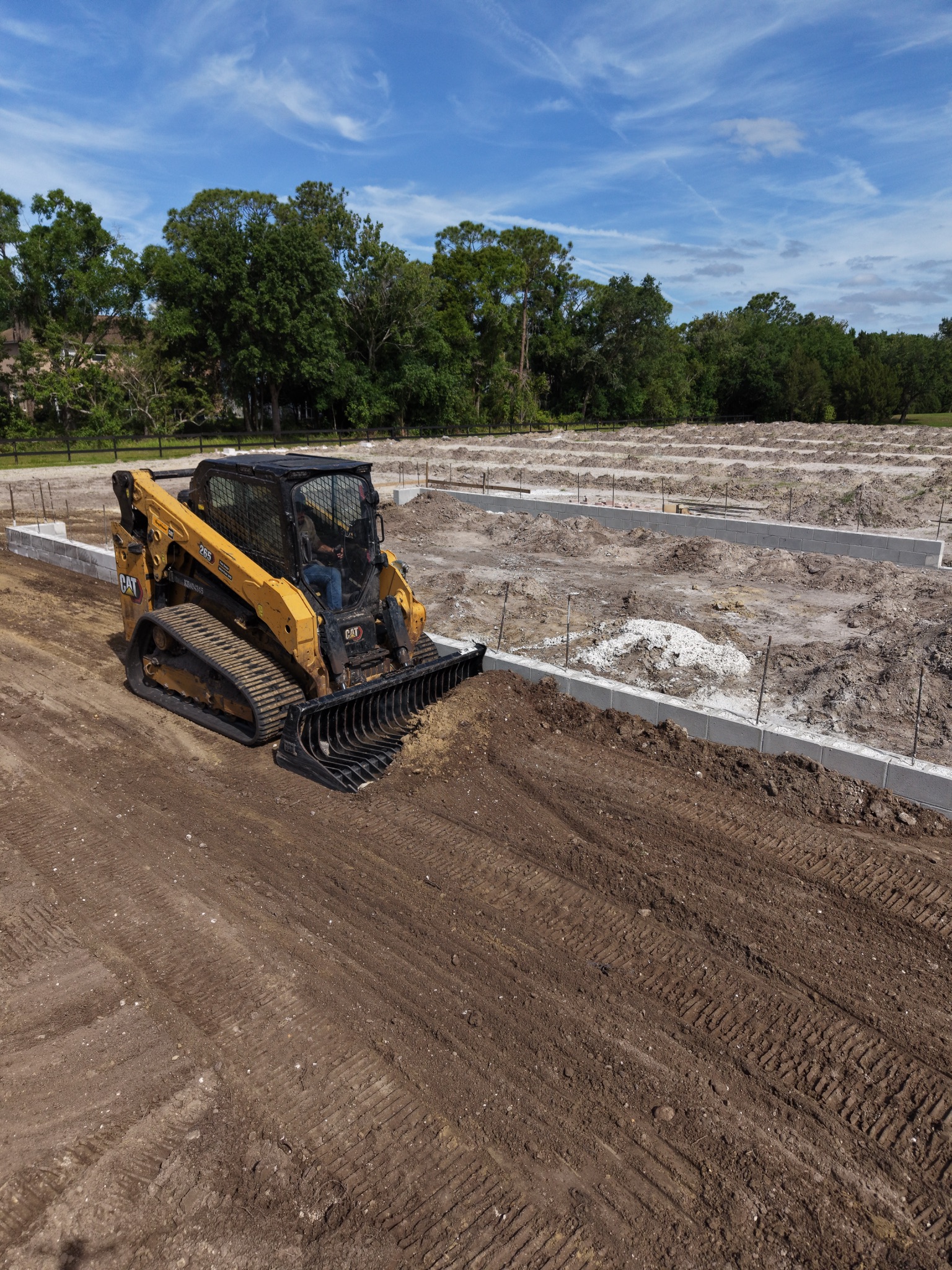 Real AllJax site preparation and equipment photography