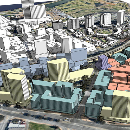 Urban Development Project - Burswood Station East Precinct Structure Plan, Burswood, Western Australia by Hames Sharley