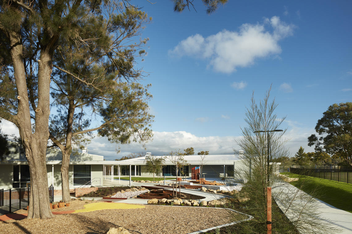 Exterior of John Septimus Roe Anglican Community School | Education architecture