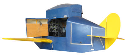 An early flight simulator.