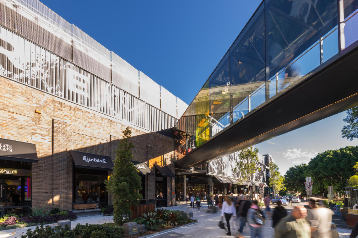 Rendering of Marrickville Metro Shopping Centre Design