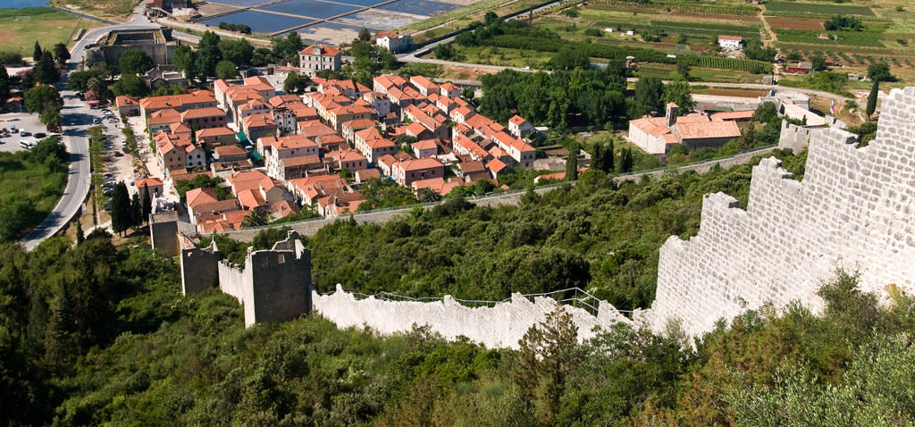 The Walls of Ston in Croatia