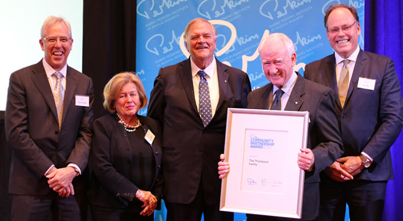 His Excellency the Honourable Kim Beasley AC and the Harry Perkins Institute on Medical Research