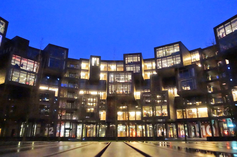 Tietgen Dormitory, a residential college, Copenhagen, Denmark. 