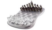 The Zaha Hadid Resin Field of Towers chess set