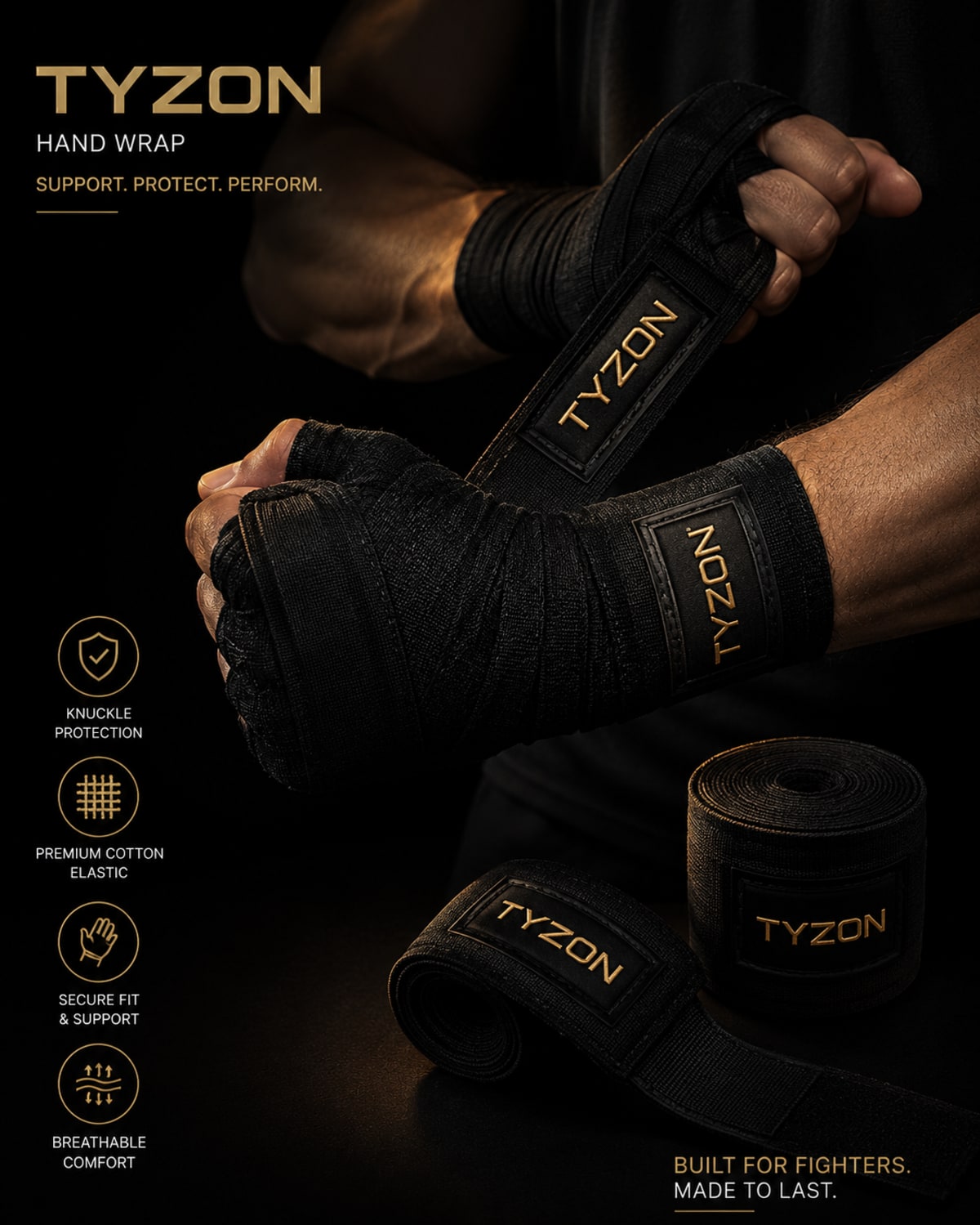 Hand wraps are not optional.