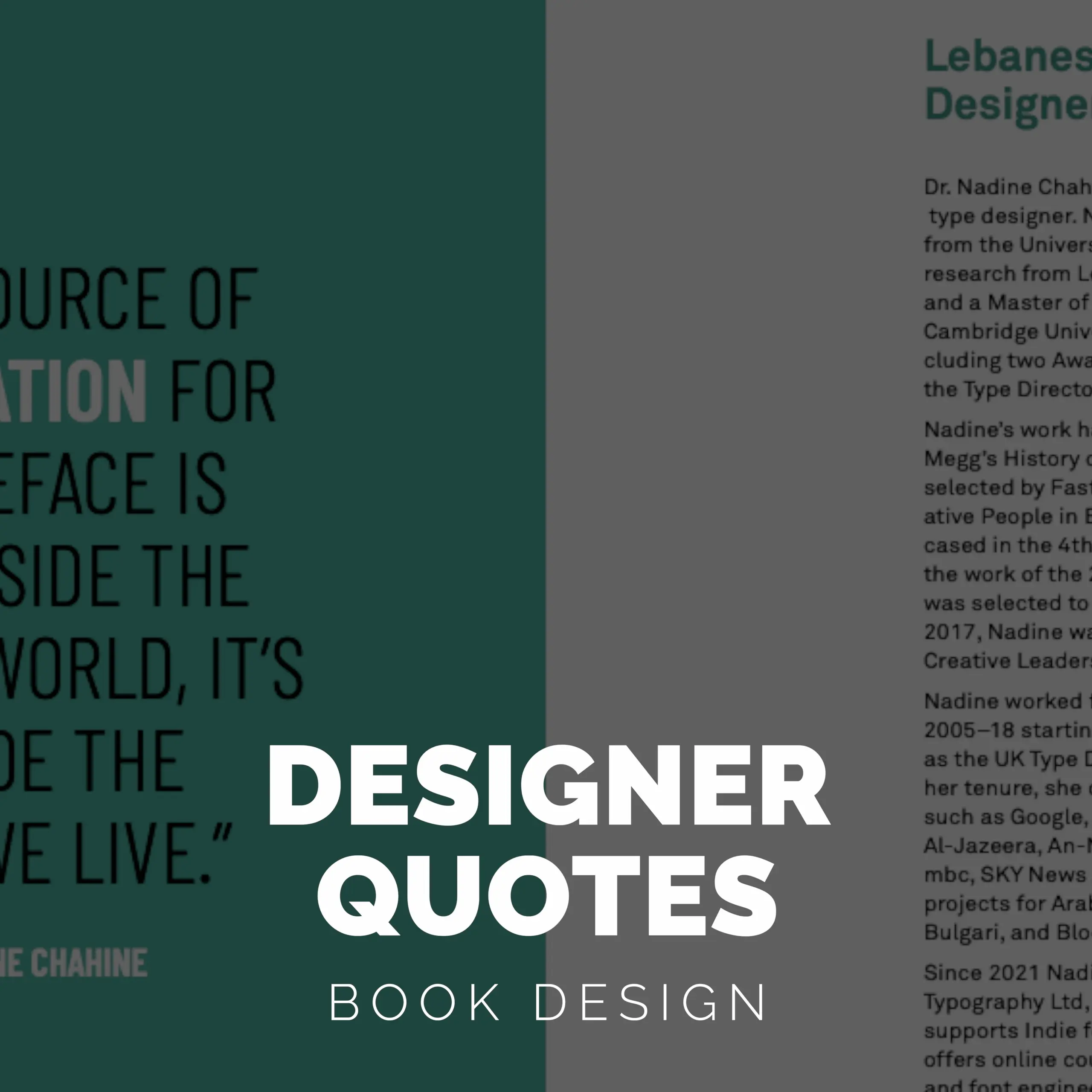Book of Designer Quotes