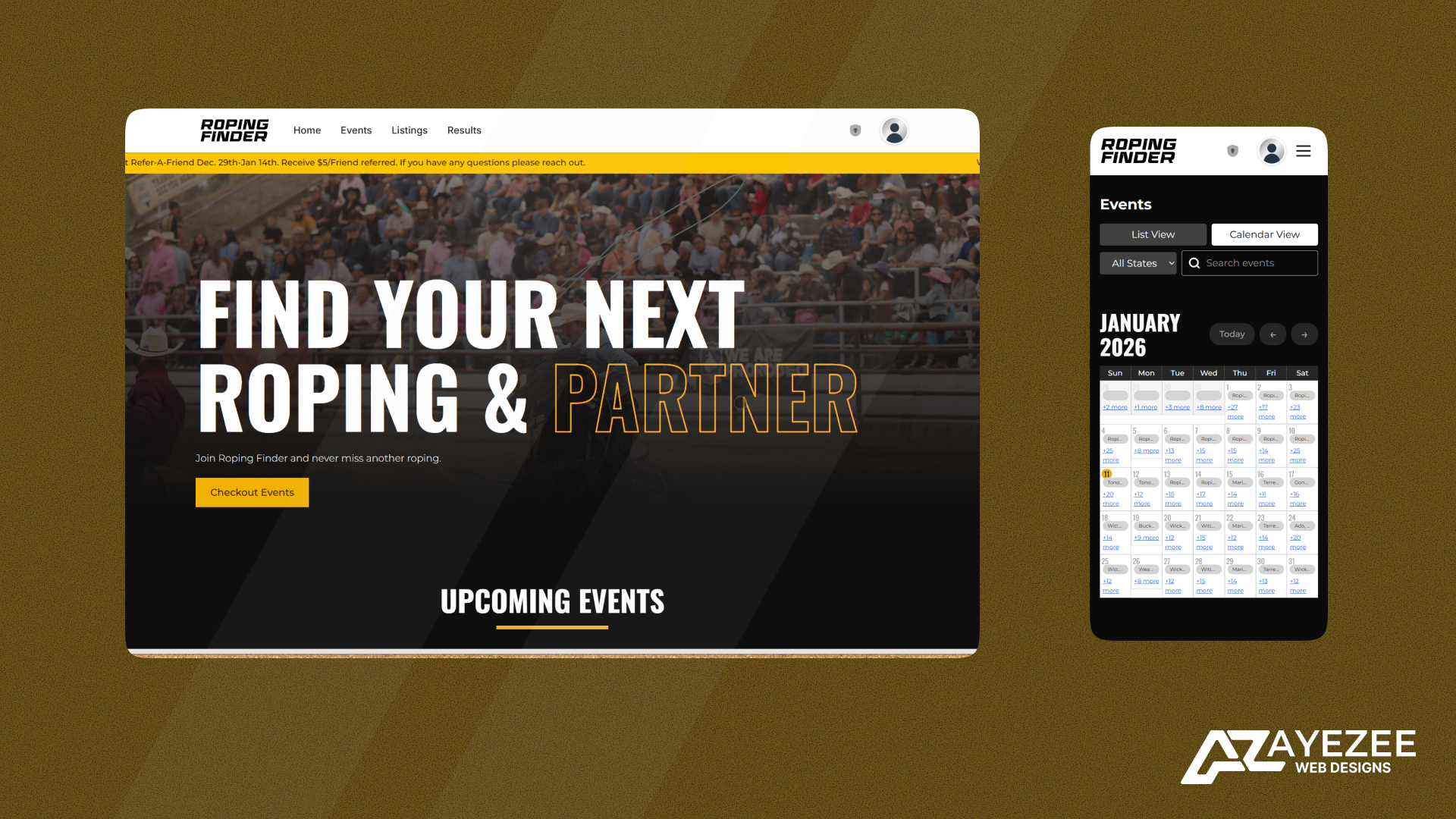 Roping Finder Web App