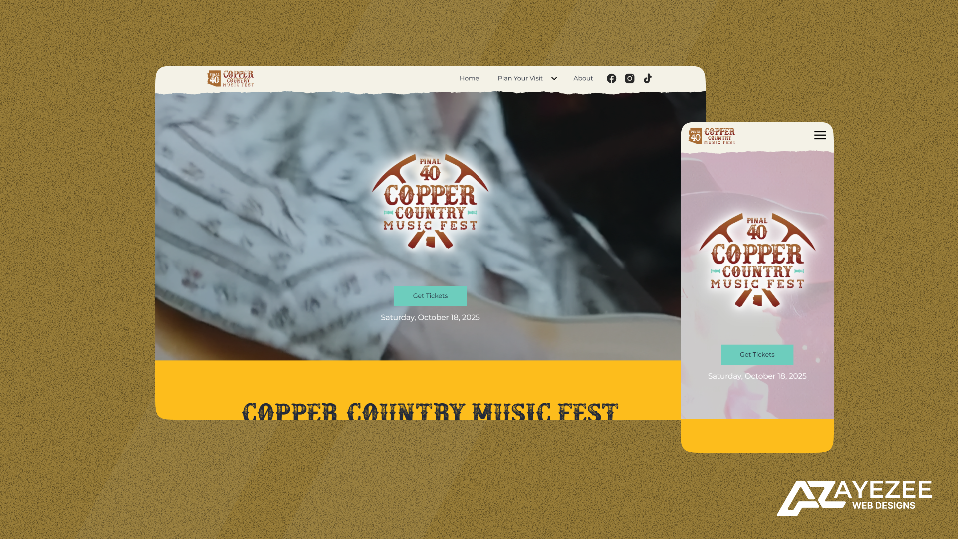 Copper Country Music Fest Website