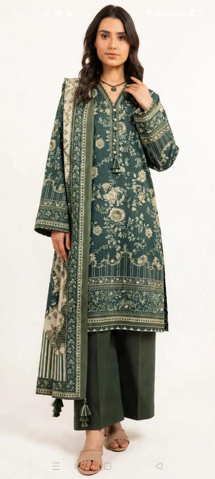 Khaddar 3 piece Unstitched