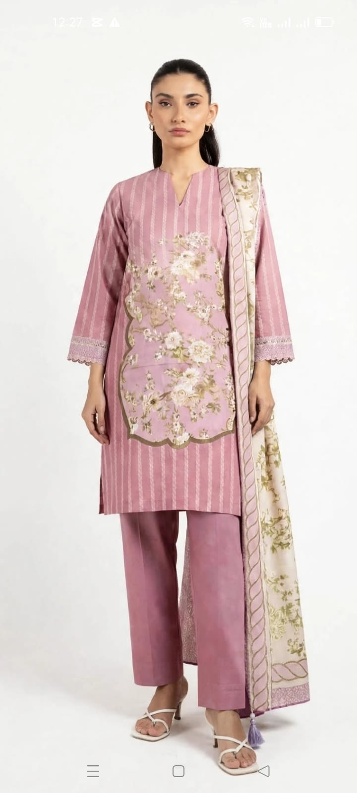 Khaddar 3 piece Unstitched