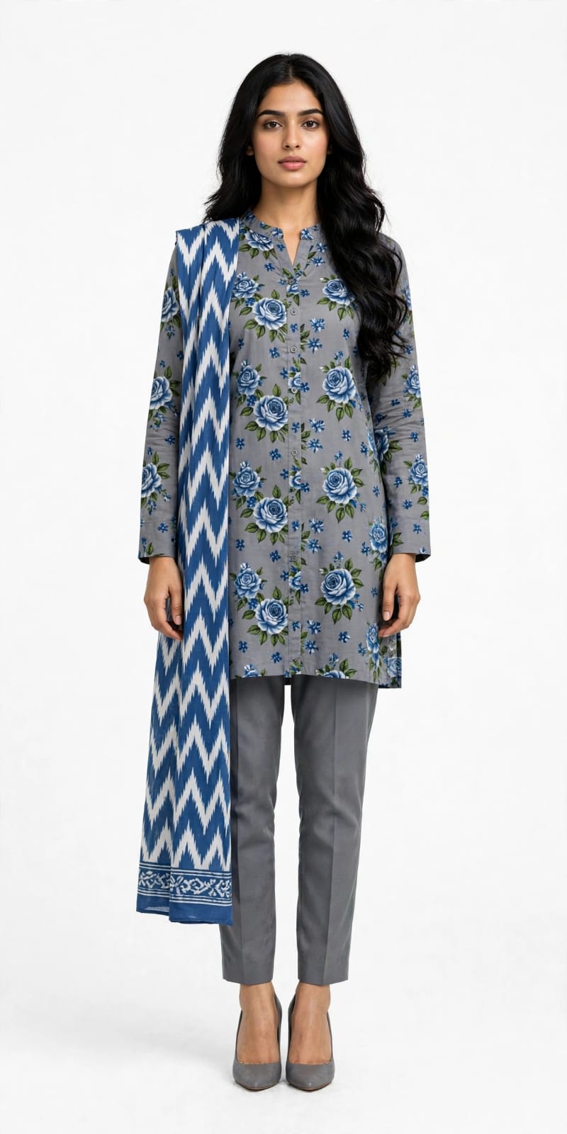 Khaddar 3 piece Unstitched