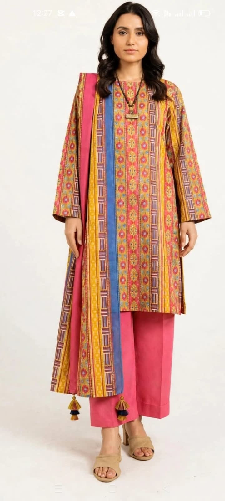 Khaddar 3 piece Unstitched