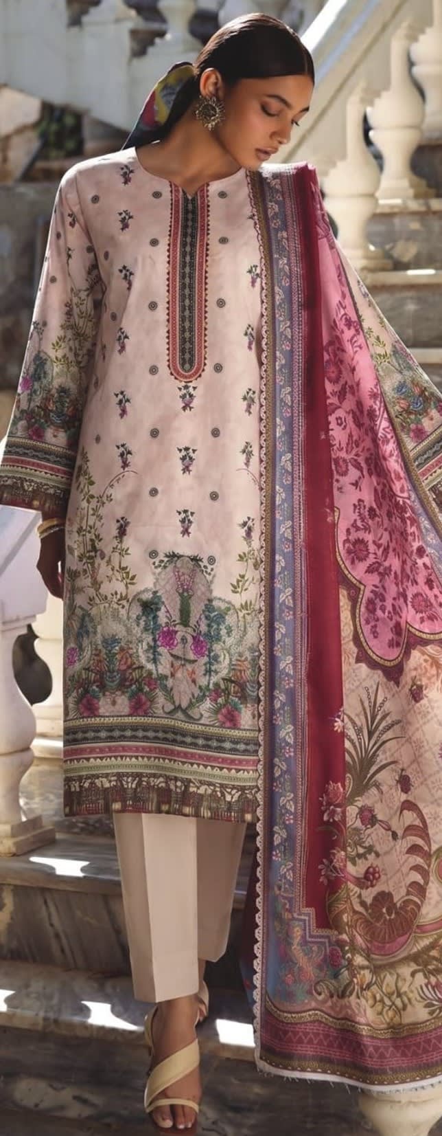Printed 3 Piece Lawn