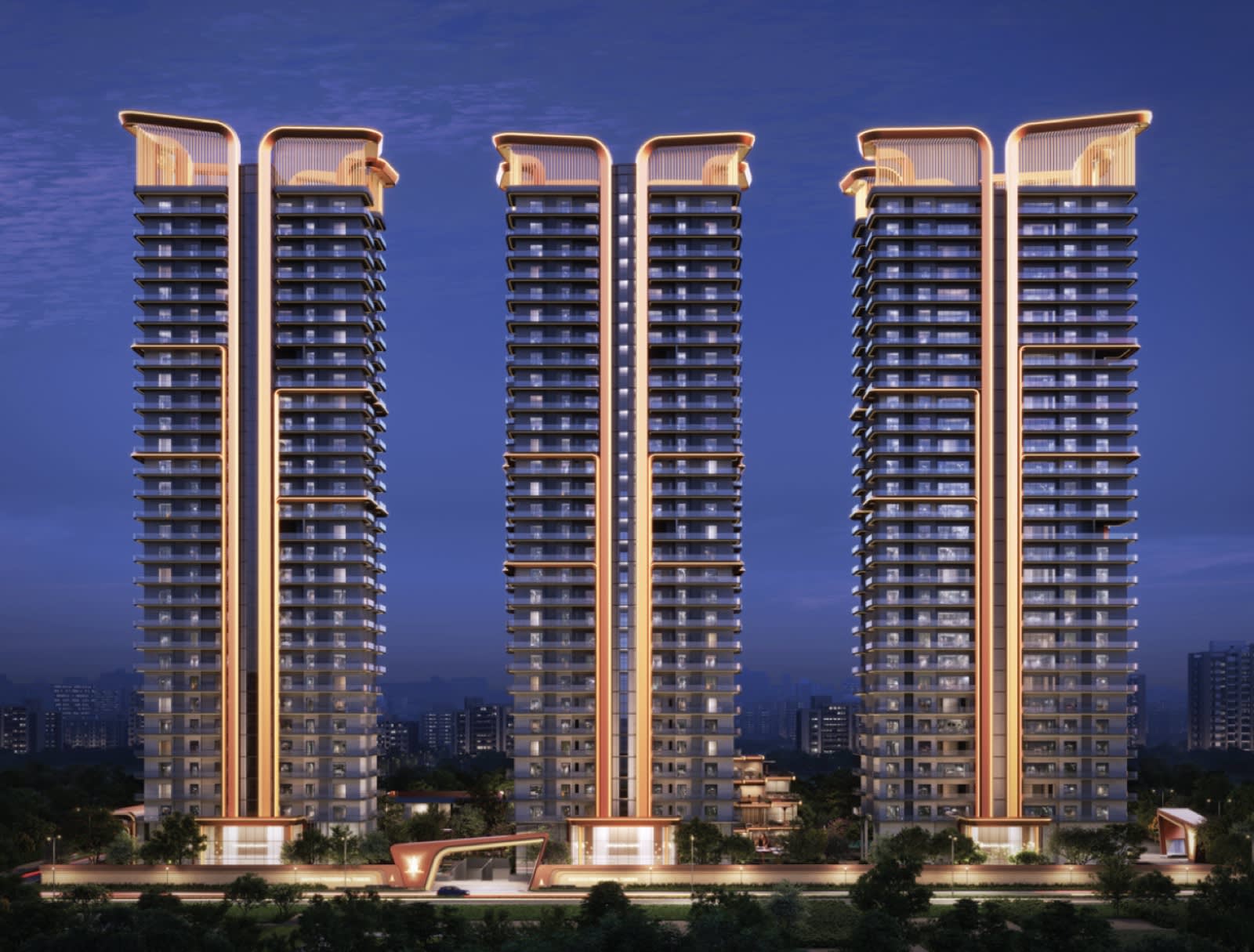 Presidential Towers in Sector 12, Greater Noida West