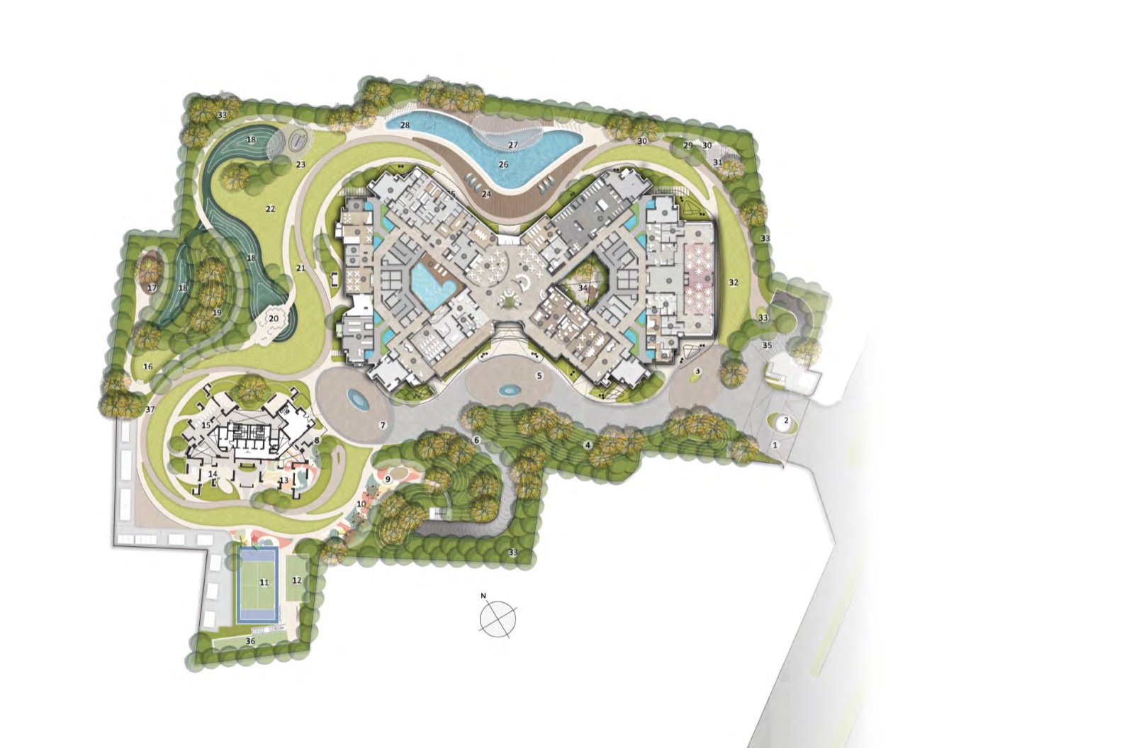 Trevana Residency Master Plan