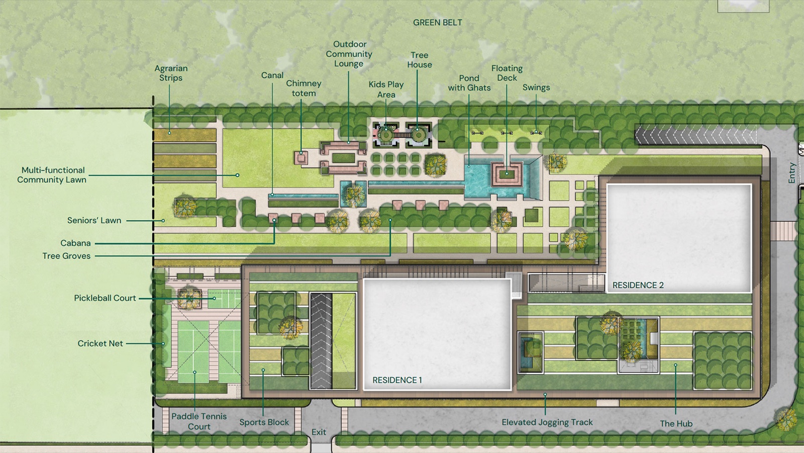 Estate 105 Master Plan