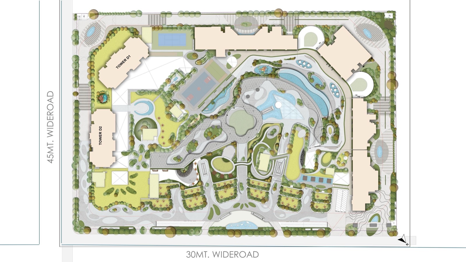 M3M The Cullinan II Master Plan