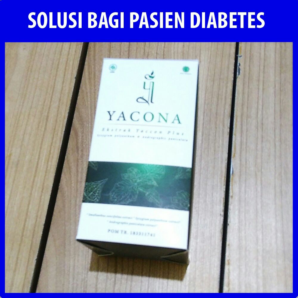 Agen Obat  Diabetes  Kaki  Bengkak  Yacona Capsul Aman Tanpa 