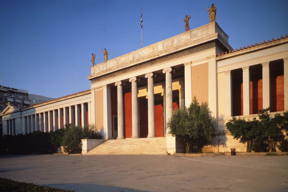 Национальный Археологический Музей Афинские музеи 111 Национальный Археологический Музей Афинские музеи