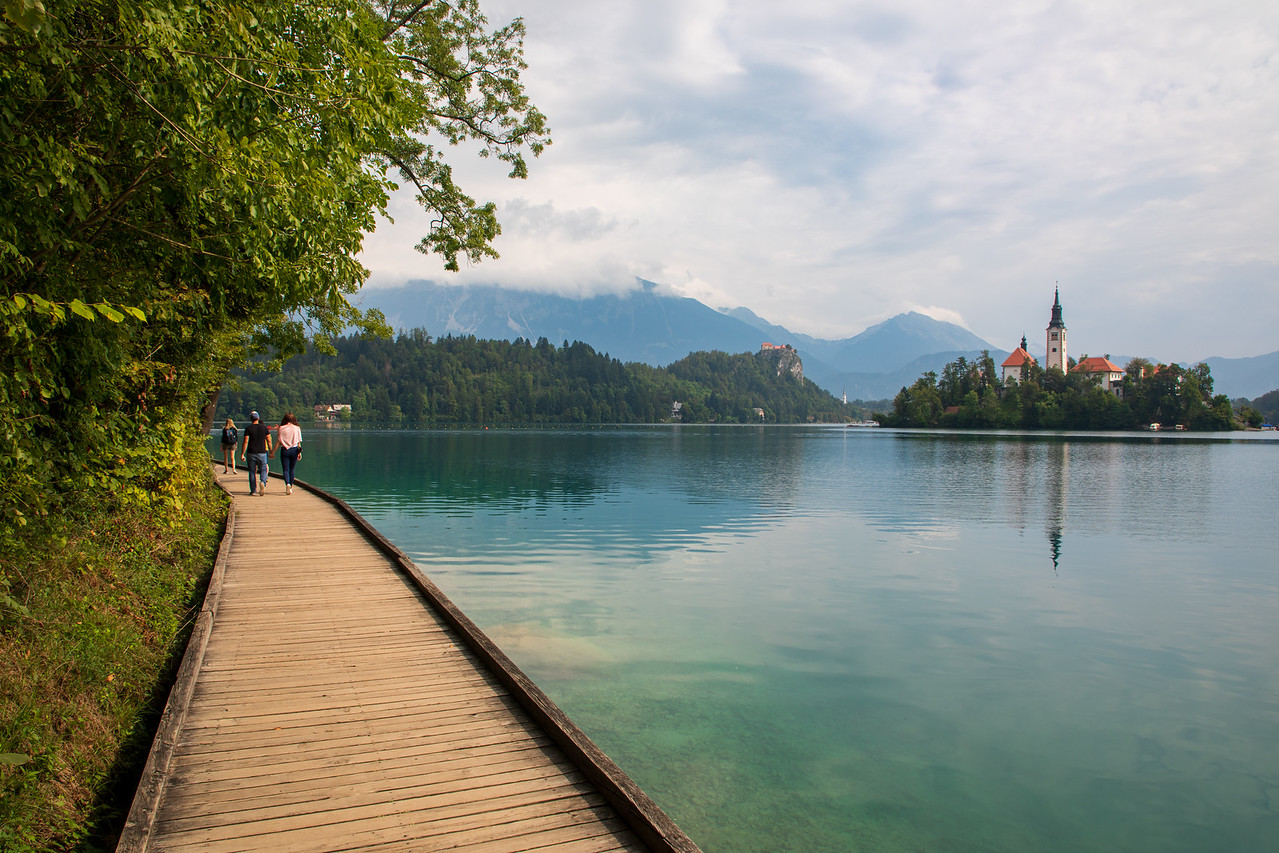 Красивая прогулка вокруг Озеро Блед 111 Красивая прогулка вокруг Озеро Блед