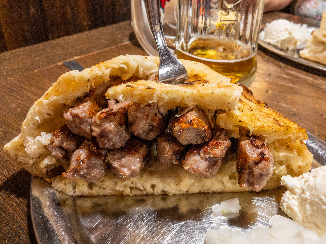 Боснийский обед Любляна, Словения 111 Боснийский обед Любляна, Словения