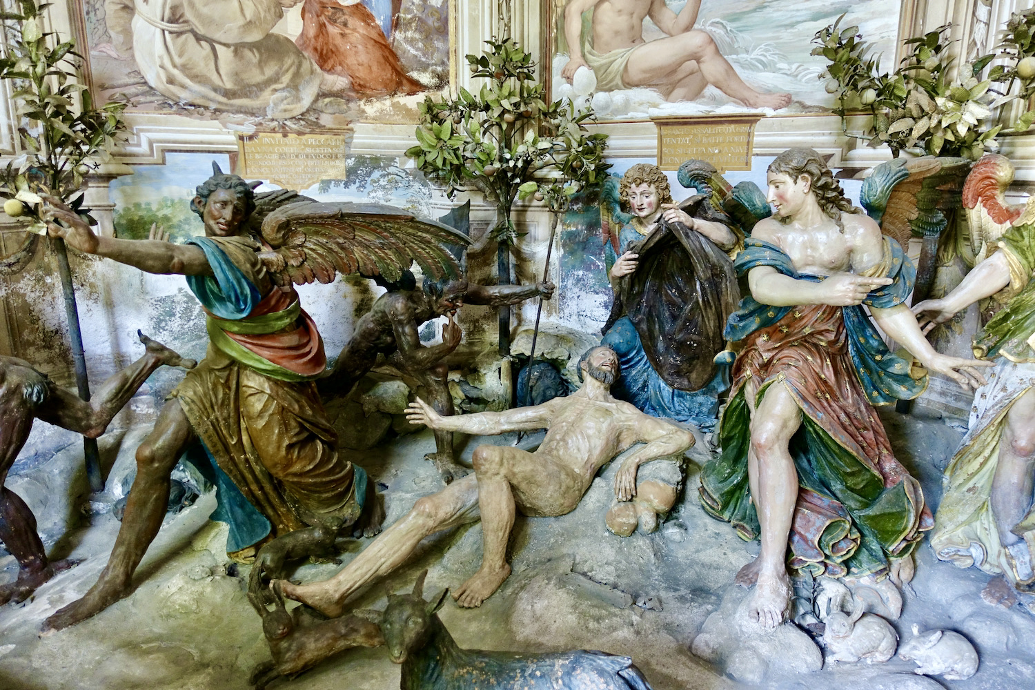 сцена из жизни святого Франциска Ассизского в Сакро-Монте-ди-Орта-Сан-Джулио, Италия 11 сцена из жизни святого Франциска Ассизского в Сакро-Монте-ди-Орта-Сан-Джулио, Италия