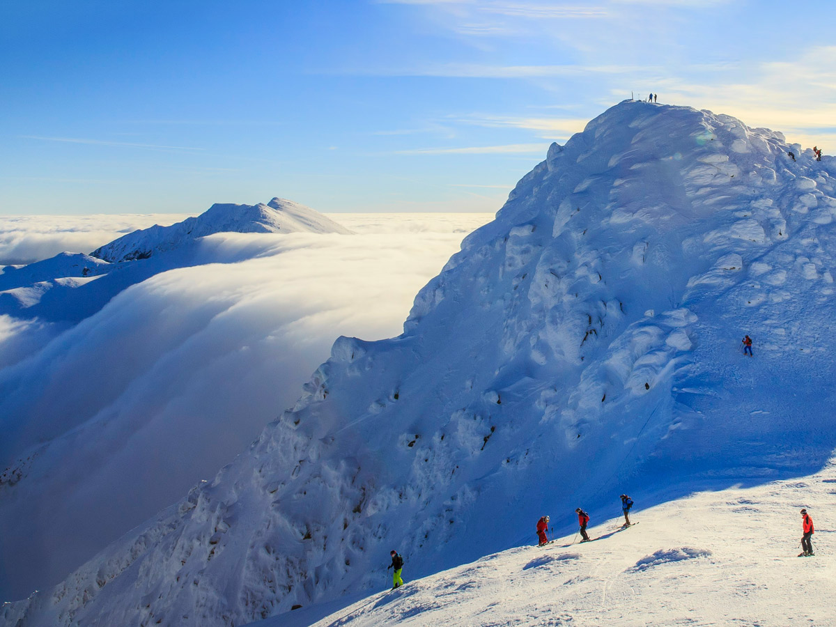 Ясна Низкие Татры Хопок Лыжи Словакия Ясна Низкие Татры Хопок