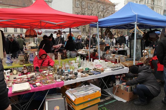 Барахолка Нашмаркт - Вена