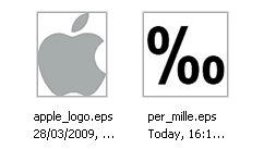 EPS-файлы в Adobe Bridge 1 EPS-файлы в Adobe Bridge