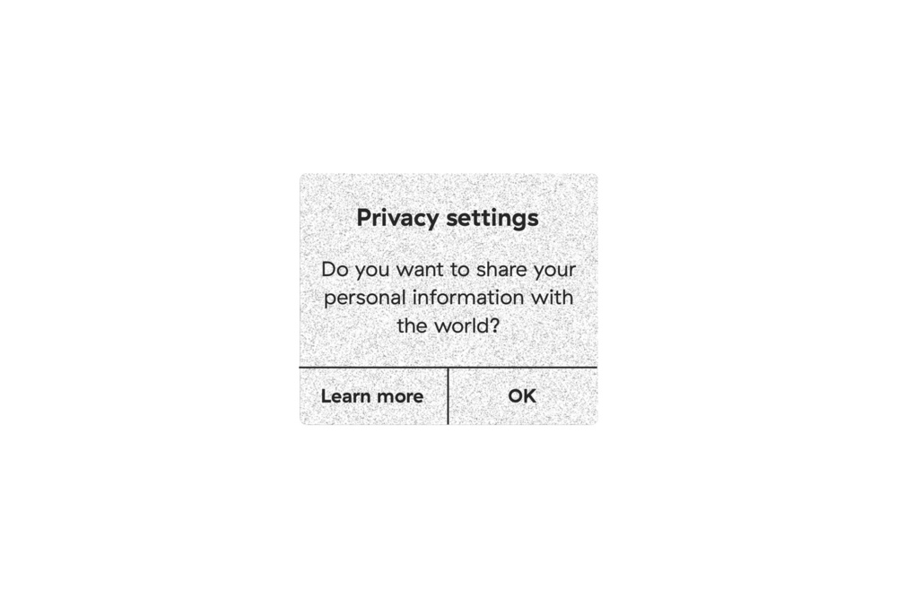 Конфиденциальность Цукеринга. Dark Patterns 111 Конфиденциальность Цукеринга. Dark Patterns