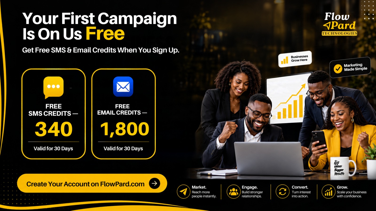 FlowPard Welcome Campaign