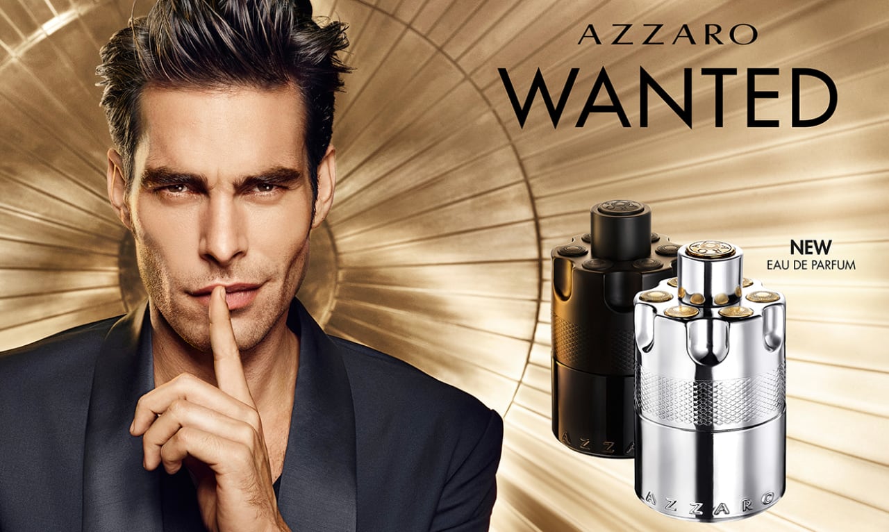 Flacons vaporisateurs spray parfum eau de toilette Azzaro Wanted