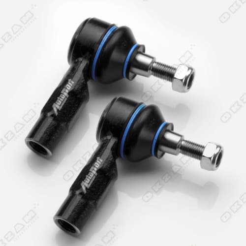 2x SPURSTANGENKOPF GELENK VORDERACHSE LINKS//RECHTS FÜR FIAT ABARTH MODELLE *NEU*
