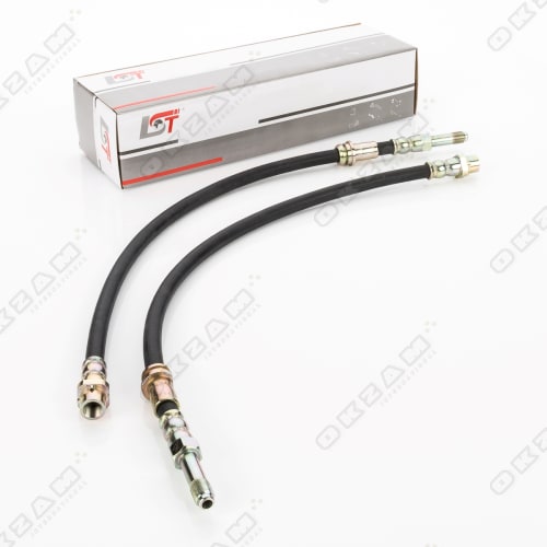 2x BREMSSCHLAUCH BREMSLEITUNG FÜR BMW 3ER E30 E36 E46 5ER E28 HINTEN 245mm