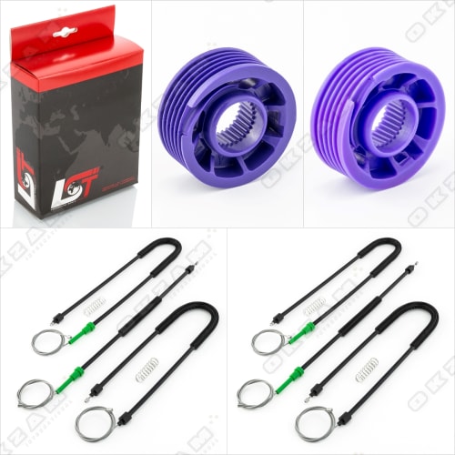 ELEKTRISCHER FENSTERHEBER 2-FACH SCHALTER KNOPF VORNE LINKS FÜR SEAT ALTEA 5P