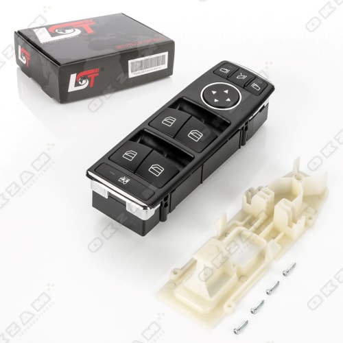 4 x Mercedes C-Klasse elektr Fensterheber Schalter Tasten Knopf Vorne Links NEU
