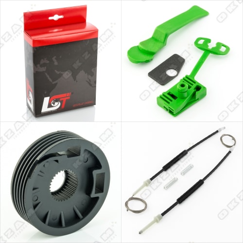 Fensterheber Reparatursatz ,Vorne Links Original Bossmobil Polo 6n1,6N2