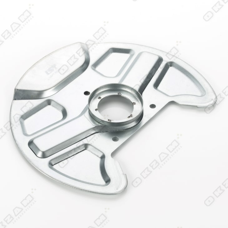 2x Deckblech Bremsscheibe Schutzblech vorne LR für VOLVO 740 760 780 ohne ABS