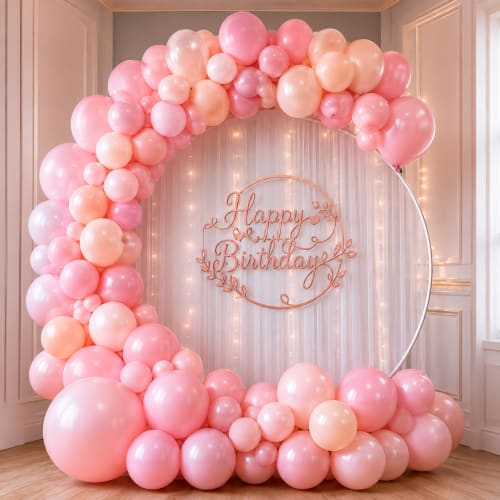 Blush Balloon Arch