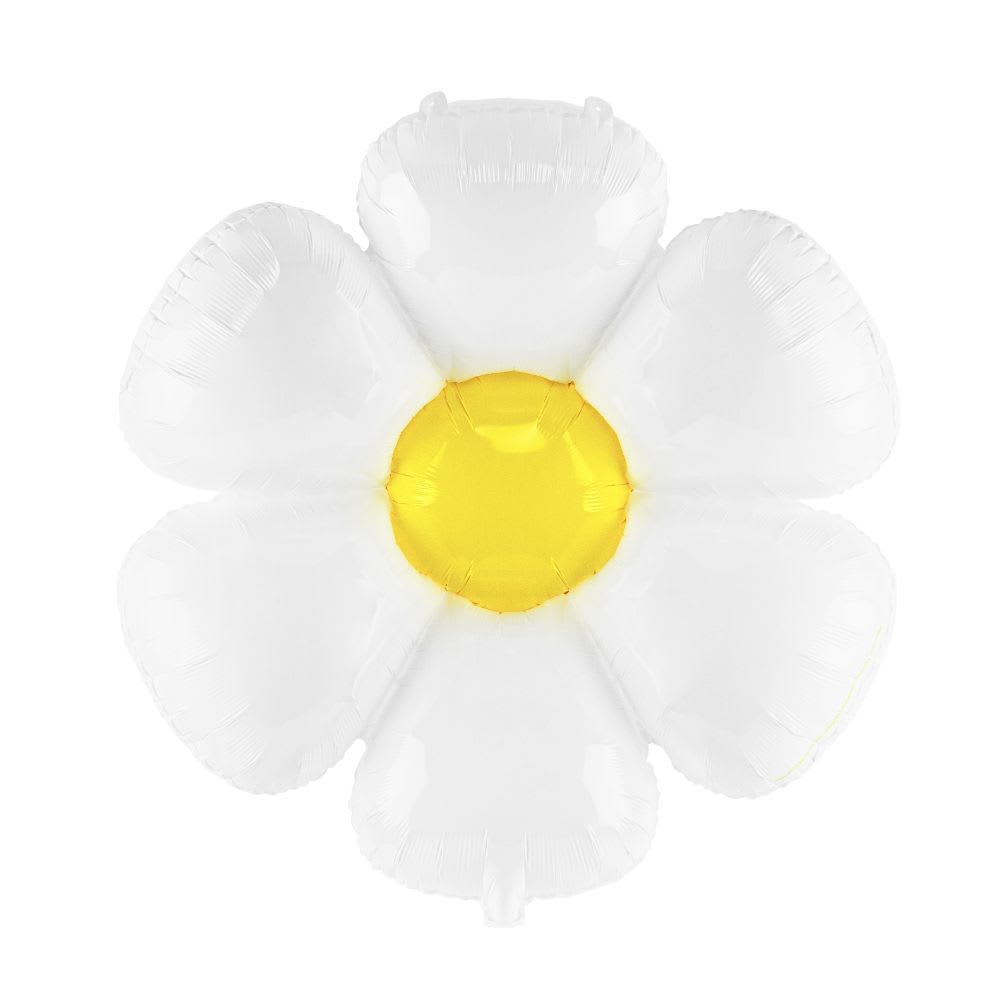 Daisy flower foil balloon 46x60cm
