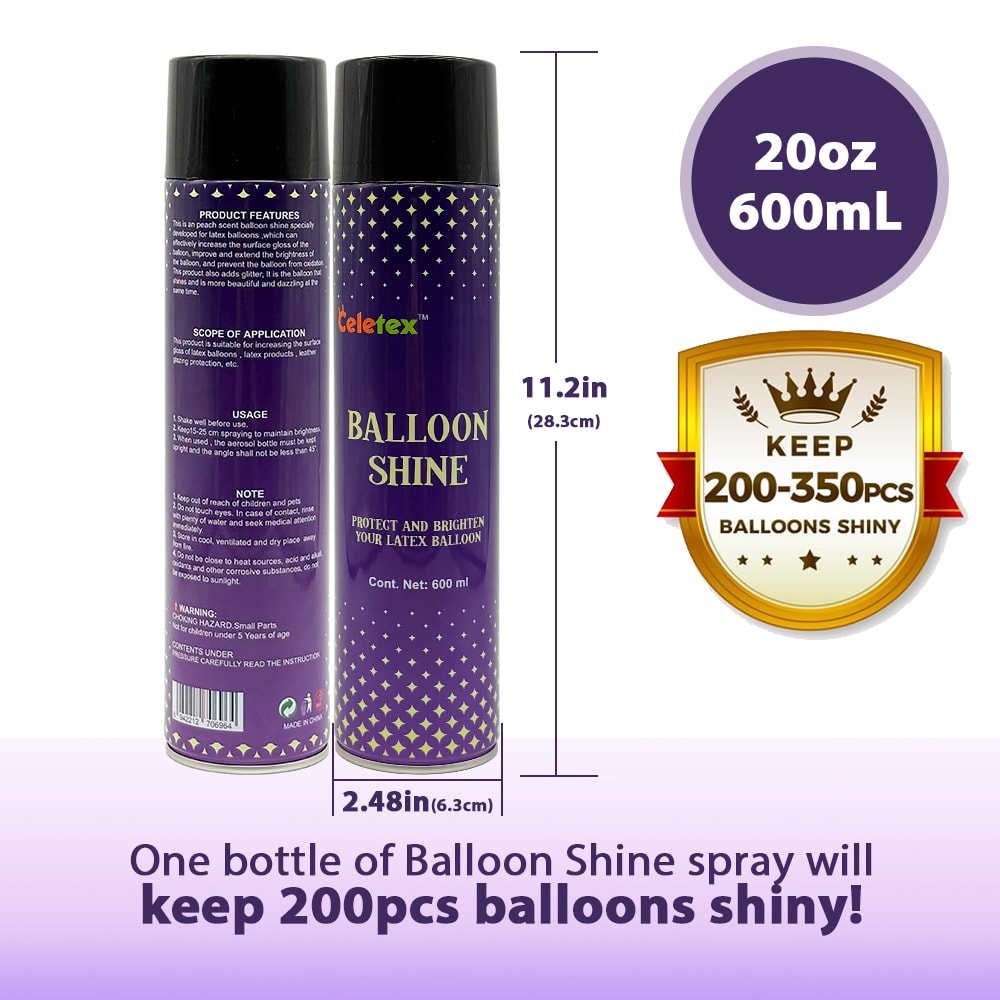 Balloon shine spray 600 ml | Balloon brighten spray