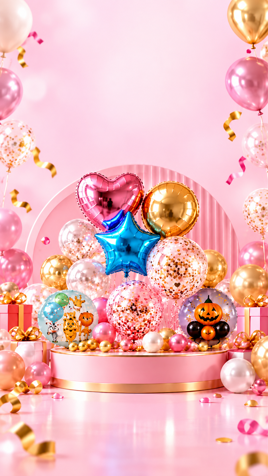 Wholesale balloons background