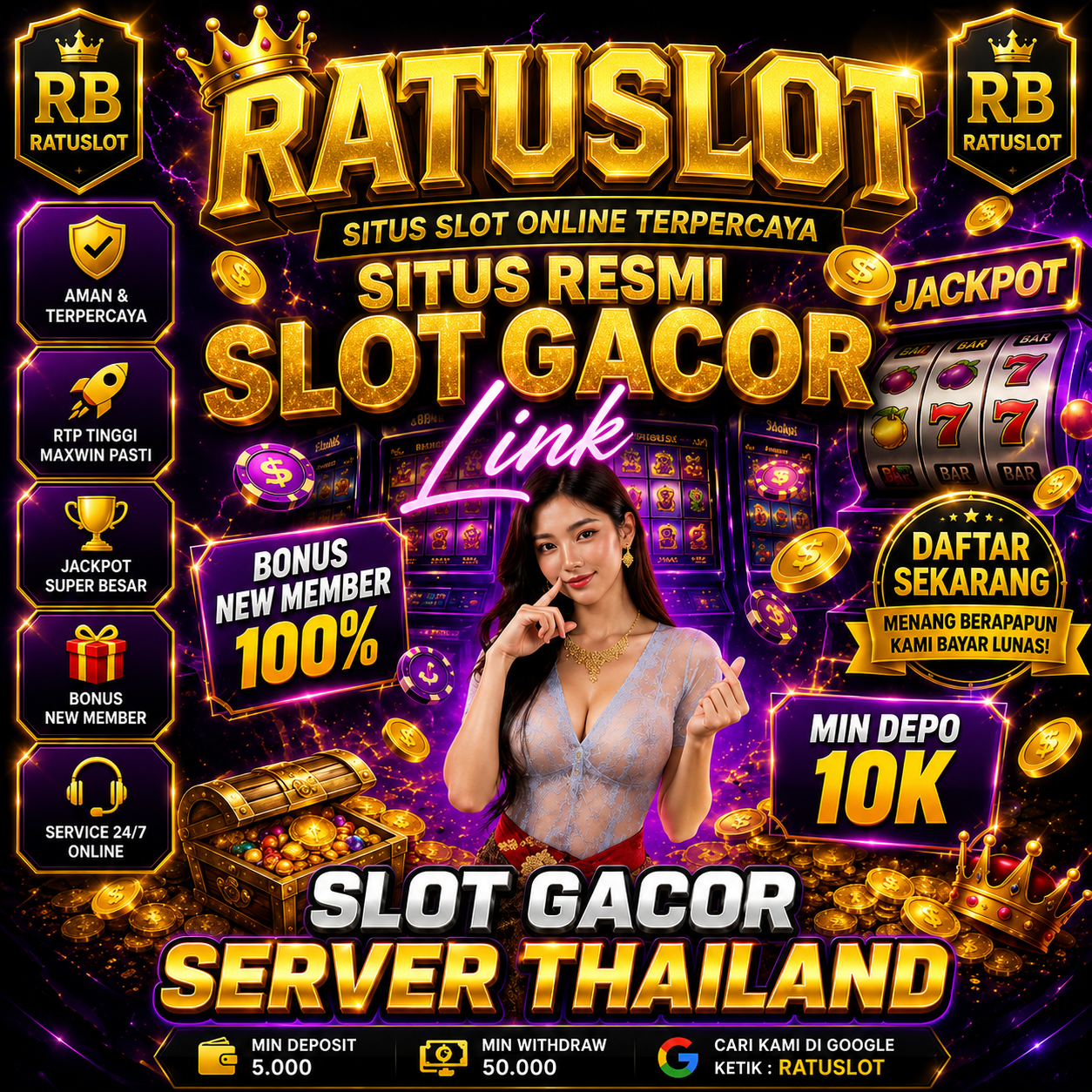 RATUSLOT - Link Maxwin Terbaru dengan Akses Cepat, Mudah, dan Stabil 24 Jam