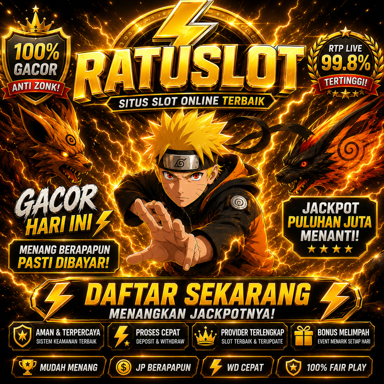 RATUSLOT: Bandar Scatter Hitam Asli Gampang Menang JP Online 24 Jam & Slot88 Slot Gacor Hari Ini